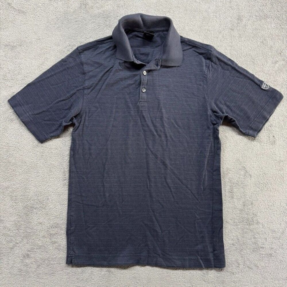 Nike Golf Polo Shirt Mens Small Navy Short Sleeve Activewear Training Athletic